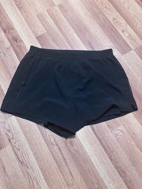 Women’s Black Performance Running Shorts